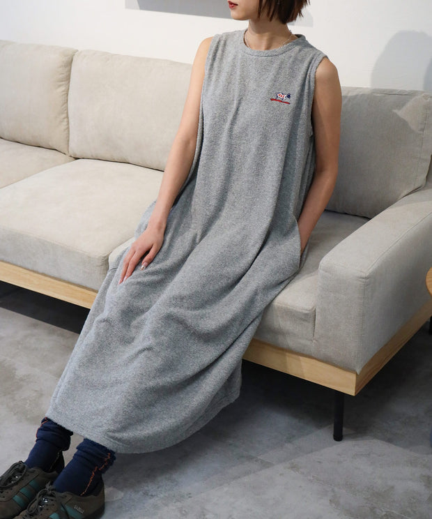 TES COMFORTABLE PILE NOSLEEVE ONE PIECE/ ワンピース