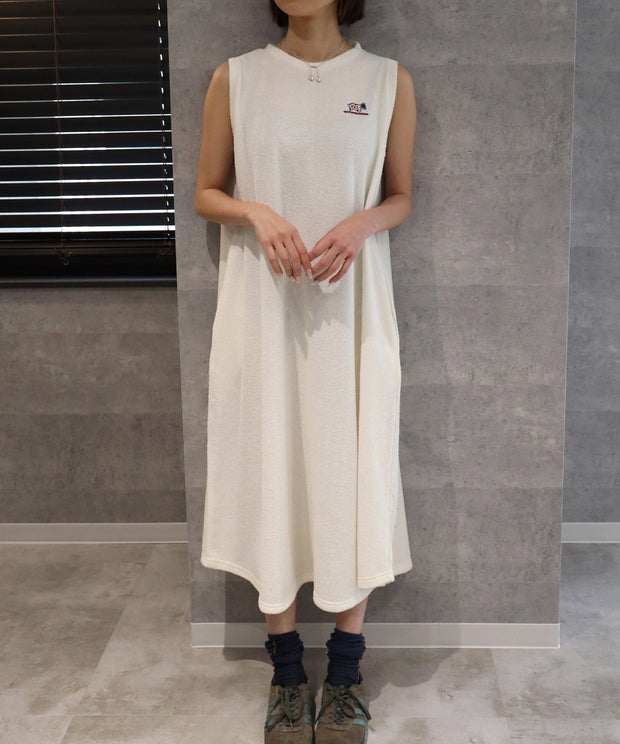 TES COMFORTABLE PILE NOSLEEVE ONE PIECE/ ワンピース