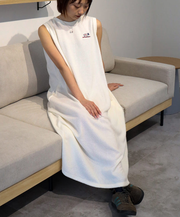 TES COMFORTABLE PILE NOSLEEVE ONE PIECE/ ワンピース