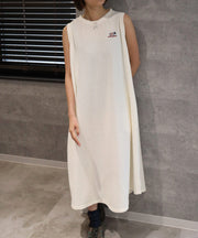 TES COMFORTABLE PILE NOSLEEVE ONE PIECE/ ワンピース