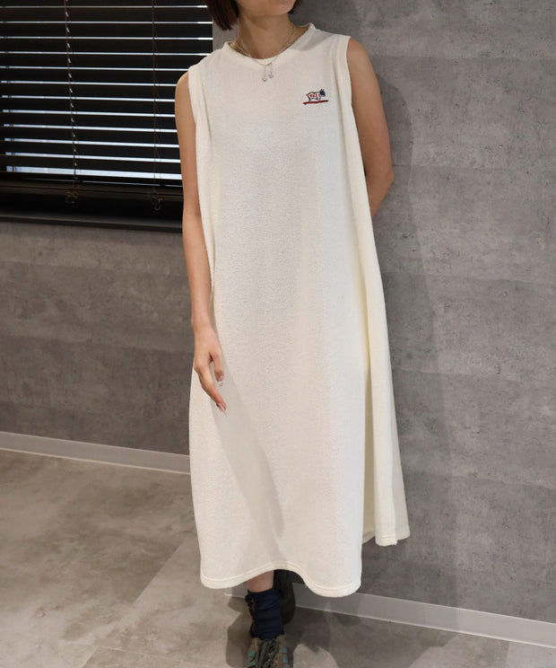 TES COMFORTABLE PILE NOSLEEVE ONE PIECE/ ワンピース