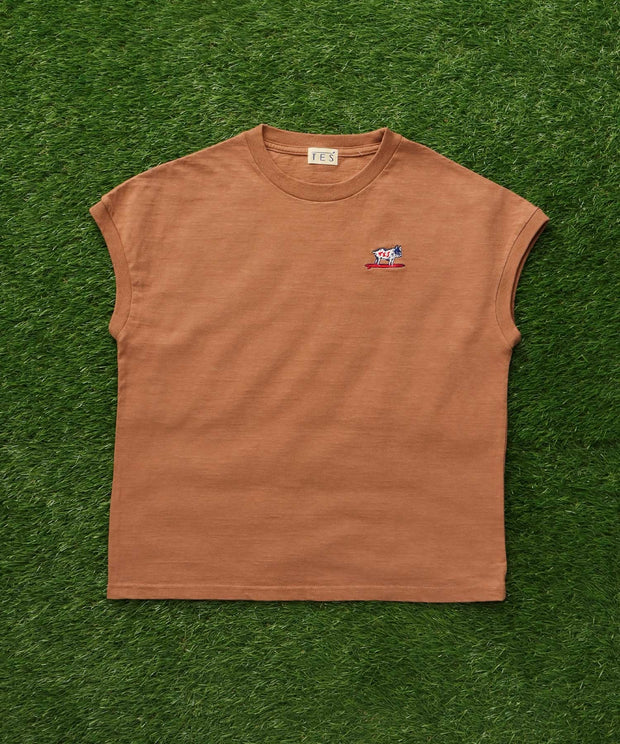 《6月下旬お届け予定》 TES ORGANIC COTTON FRENCH SLEEVE / Tシャツ