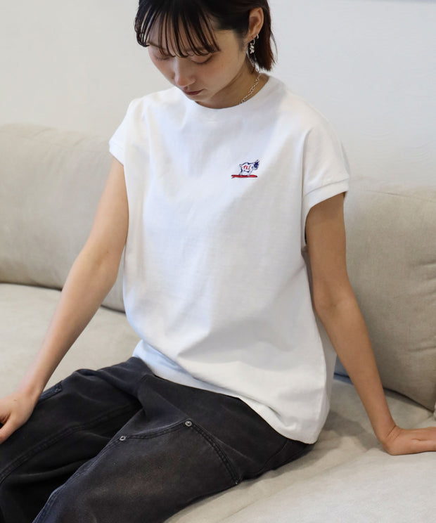 《6月下旬お届け予定》 TES ORGANIC COTTON FRENCH SLEEVE / Tシャツ