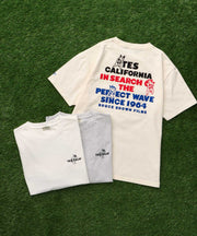 【WEB / FLAG SHOP限定】TES 3COLOR LOGO FLOCK PT T-SHIRT / Tシャツ