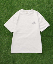 【WEB / FLAG SHOP限定】TES 3COLOR LOGO FLOCK PT T-SHIRT / Tシャツ