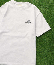 【WEB / FLAG SHOP限定】TES 3COLOR LOGO FLOCK PT T-SHIRT / Tシャツ
