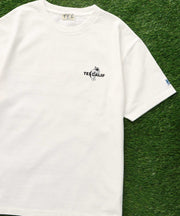【WEB / FLAG SHOP限定】TES 3COLOR LOGO FLOCK PT T-SHIRT / Tシャツ
