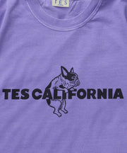 《6月下旬お届け予定》【WEB / FLAG SHOP限定】TES CALIFORNIA PIGMENT DYE T-SHIRT /ピグメント・半袖T