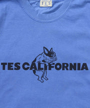 《6月下旬お届け予定》【WEB / FLAG SHOP限定】TES CALIFORNIA PIGMENT DYE T-SHIRT /ピグメント・半袖T