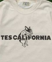 《6月下旬お届け予定》【WEB / FLAG SHOP限定】TES CALIFORNIA PIGMENT DYE T-SHIRT /ピグメント・半袖T