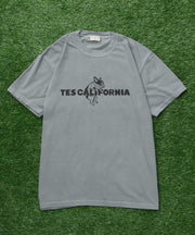 《6月下旬お届け予定》【WEB / FLAG SHOP限定】TES CALIFORNIA PIGMENT DYE T-SHIRT /ピグメント・半袖T