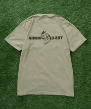 《6月下旬お届け予定》【WEB / FLAG SHOP限定】TES CALIFORNIA PIGMENT DYE T-SHIRT /ピグメント・半袖T