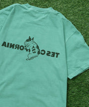 《6月下旬お届け予定》【WEB / FLAG SHOP限定】TES CALIFORNIA PIGMENT DYE T-SHIRT /ピグメント・半袖T
