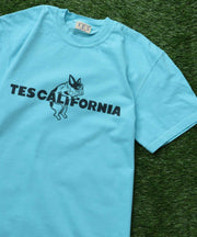 《6月下旬お届け予定》【WEB / FLAG SHOP限定】TES CALIFORNIA PIGMENT DYE T-SHIRT /ピグメント・半袖T