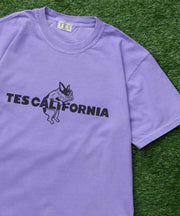 《6月下旬お届け予定》【WEB / FLAG SHOP限定】TES CALIFORNIA PIGMENT DYE T-SHIRT /ピグメント・半袖T
