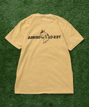 《6月下旬お届け予定》【WEB / FLAG SHOP限定】TES CALIFORNIA PIGMENT DYE T-SHIRT /ピグメント・半袖T