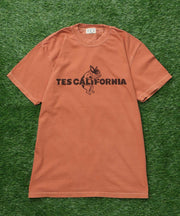 《6月下旬お届け予定》【WEB / FLAG SHOP限定】TES CALIFORNIA PIGMENT DYE T-SHIRT /ピグメント・半袖T