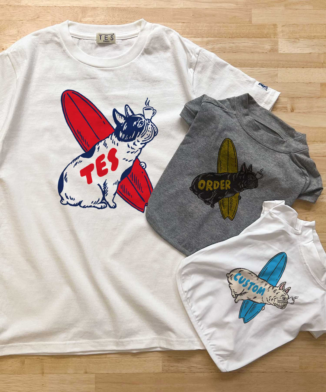 ≪カスタムオーダー≫ TES BUHI CAFE CUSTOM T-SHIRT / Tシャツ – TES