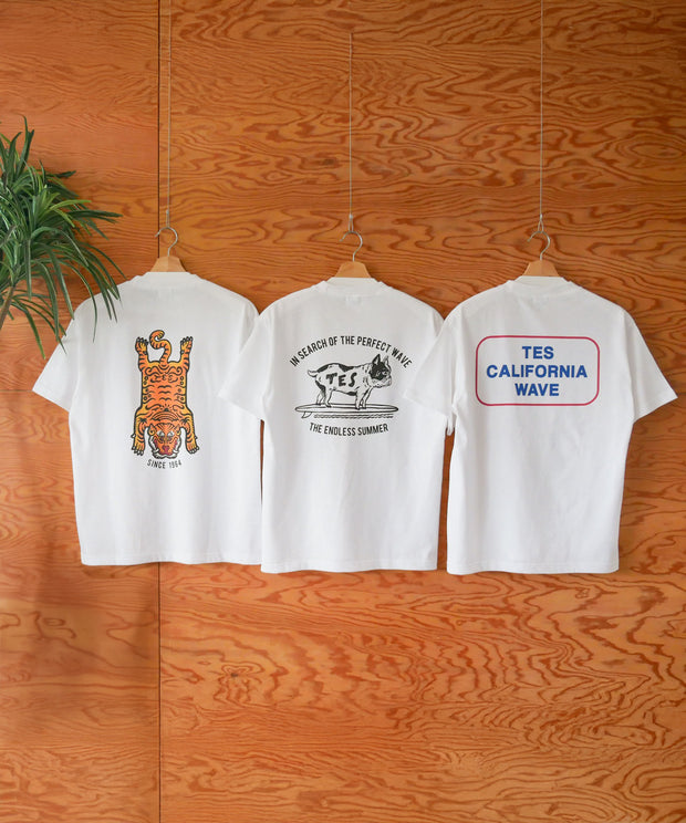 《7月中旬お届け予定》【WEB / FLAG SHOP限定】ORGANIC COTTON CALIFORNIA T-SHIRT /オーバーサイズ・半袖T