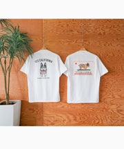 《7月中旬お届け予定》【WEB / FLAG SHOP限定】ORGANIC COTTON CALIFORNIA T-SHIRT /オーバーサイズ・半袖T