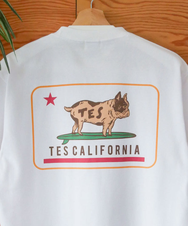 《7月中旬お届け予定》【WEB / FLAG SHOP限定】ORGANIC COTTON CALIFORNIA T-SHIRT /オーバーサイズ・半袖T