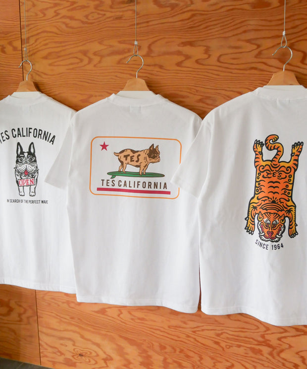 《7月中旬お届け予定》【WEB / FLAG SHOP限定】ORGANIC COTTON CALIFORNIA T-SHIRT /オーバーサイズ・半袖T