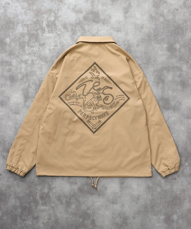 《10月下旬お届け予定》TES BANDANA LOGO COACH JACKET / コーチジャケット