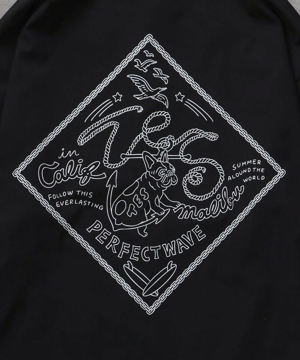 《10月下旬お届け予定》TES BANDANA LOGO COACH JACKET / コーチジャケット