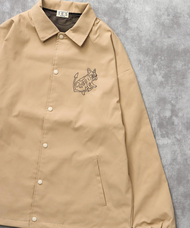 《10月下旬お届け予定》TES BANDANA LOGO COACH JACKET / コーチジャケット