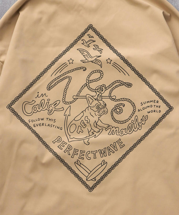 《10月下旬お届け予定》TES BANDANA LOGO COACH JACKET / コーチジャケット
