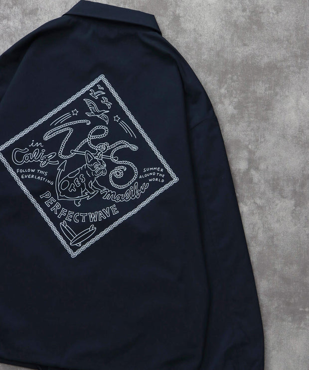 《10月下旬お届け予定》TES BANDANA LOGO COACH JACKET / コーチジャケット