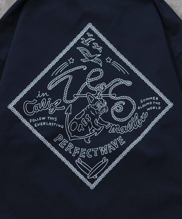 《10月下旬お届け予定》TES BANDANA LOGO COACH JACKET / コーチジャケット