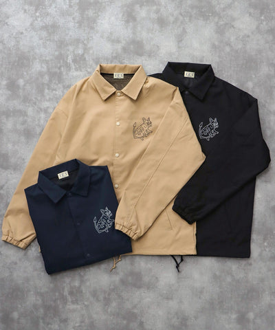 《10月下旬お届け予定》TES BANDANA LOGO COACH JACKET / コーチジャケット