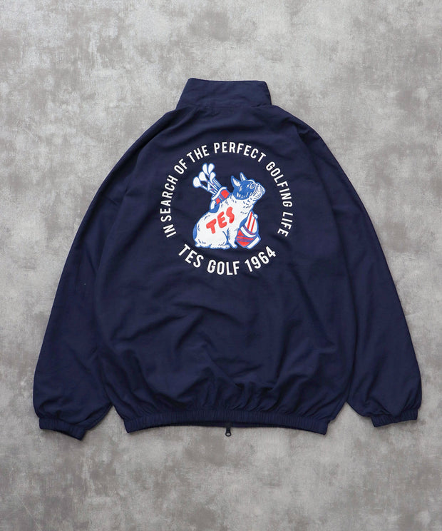 《10月下旬お届け予定》TES GOLF NYLON TRACK JACKET / ナイロンジャケット