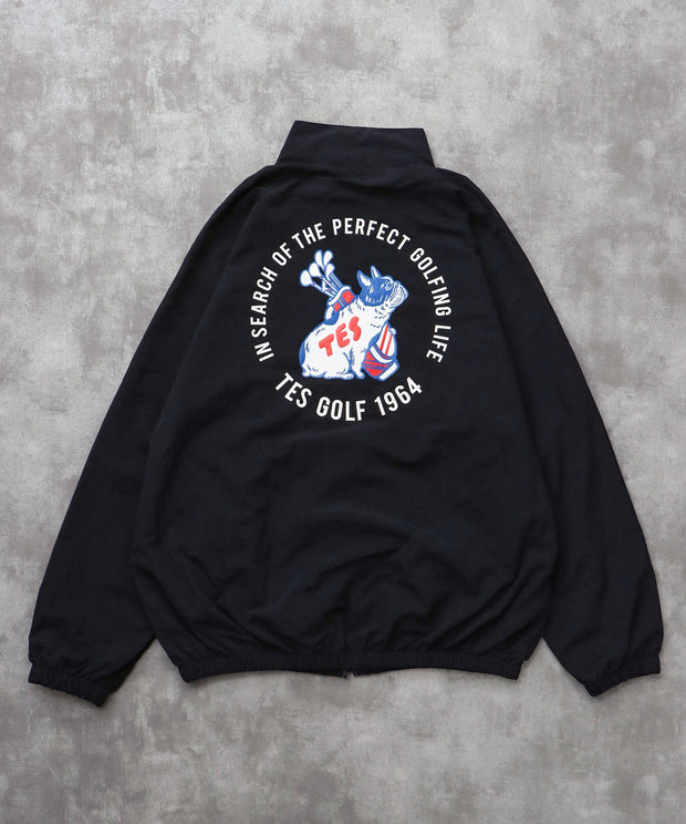《10月下旬お届け予定》TES GOLF NYLON TRACK JACKET / ナイロンジャケット