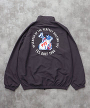 《10月下旬お届け予定》TES GOLF NYLON TRACK JACKET / ナイロンジャケット