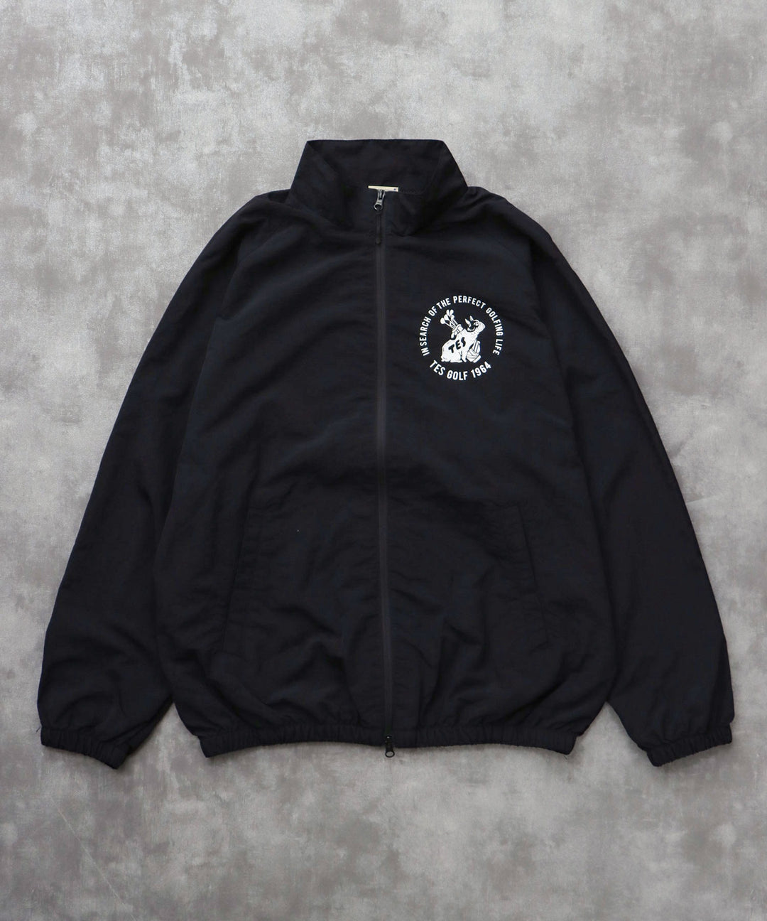 10月下旬お届け予定》TES GOLF NYLON TRACK JACKET / ナイロン