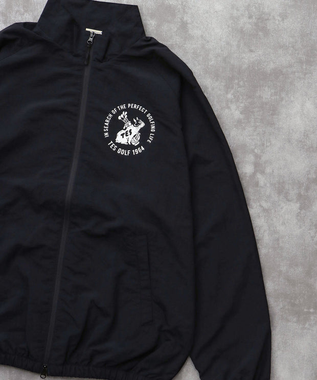 《10月下旬お届け予定》TES GOLF NYLON TRACK JACKET / ナイロンジャケット