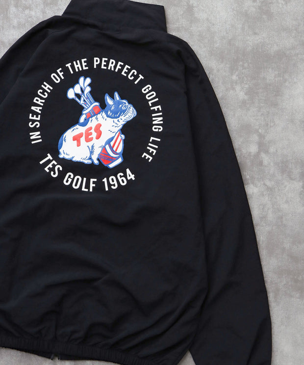 《10月下旬お届け予定》TES GOLF NYLON TRACK JACKET / ナイロンジャケット