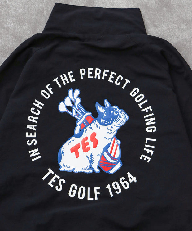 《10月下旬お届け予定》TES GOLF NYLON TRACK JACKET / ナイロンジャケット