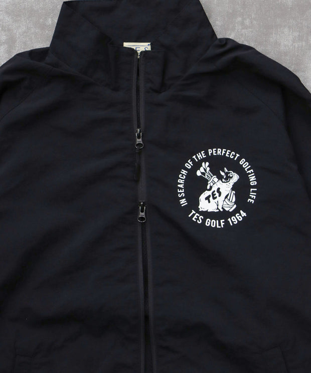 《10月下旬お届け予定》TES GOLF NYLON TRACK JACKET / ナイロンジャケット
