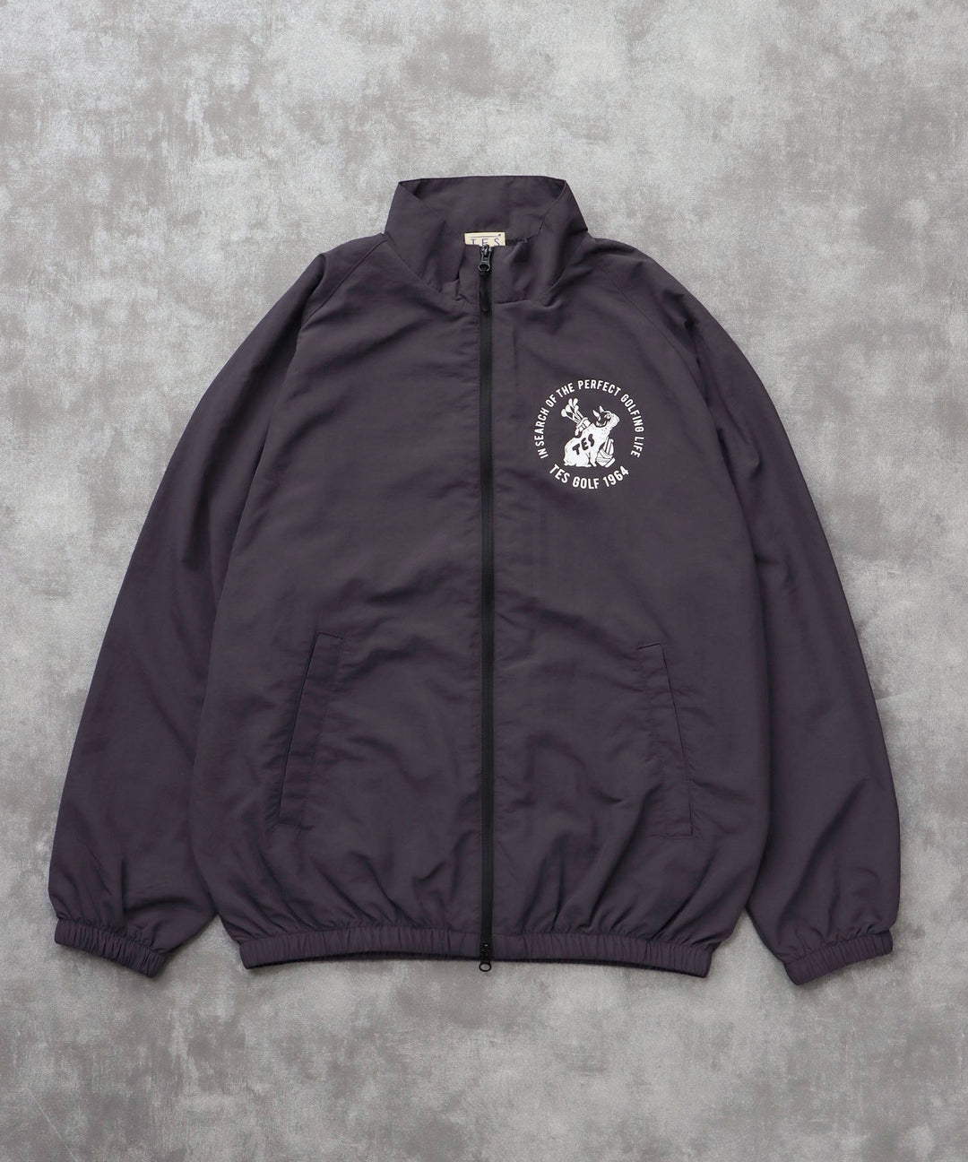 10月下旬お届け予定》TES GOLF NYLON TRACK JACKET / ナイロン