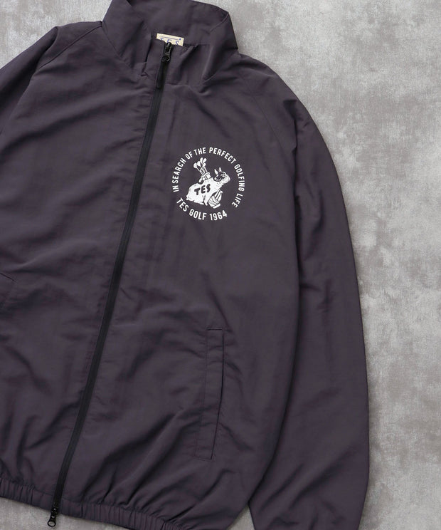 《10月下旬お届け予定》TES GOLF NYLON TRACK JACKET / ナイロンジャケット