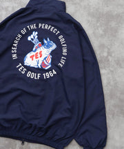 《10月下旬お届け予定》TES GOLF NYLON TRACK JACKET / ナイロンジャケット