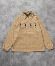 《10月下旬お届け予定》TES GOGO DANCER EMB COACH JACKET / コーチジャケット