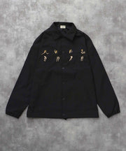 《10月下旬お届け予定》TES GOGO DANCER EMB COACH JACKET / コーチジャケット