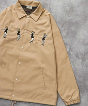 《10月下旬お届け予定》TES GOGO DANCER EMB COACH JACKET / コーチジャケット