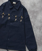 《10月下旬お届け予定》TES GOGO DANCER EMB COACH JACKET / コーチジャケット