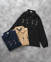 《10月下旬お届け予定》TES GOGO DANCER EMB COACH JACKET / コーチジャケット