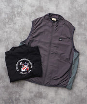 《10月下旬お届け予定》TES GOLF NYLON VEST / ナイロンベスト